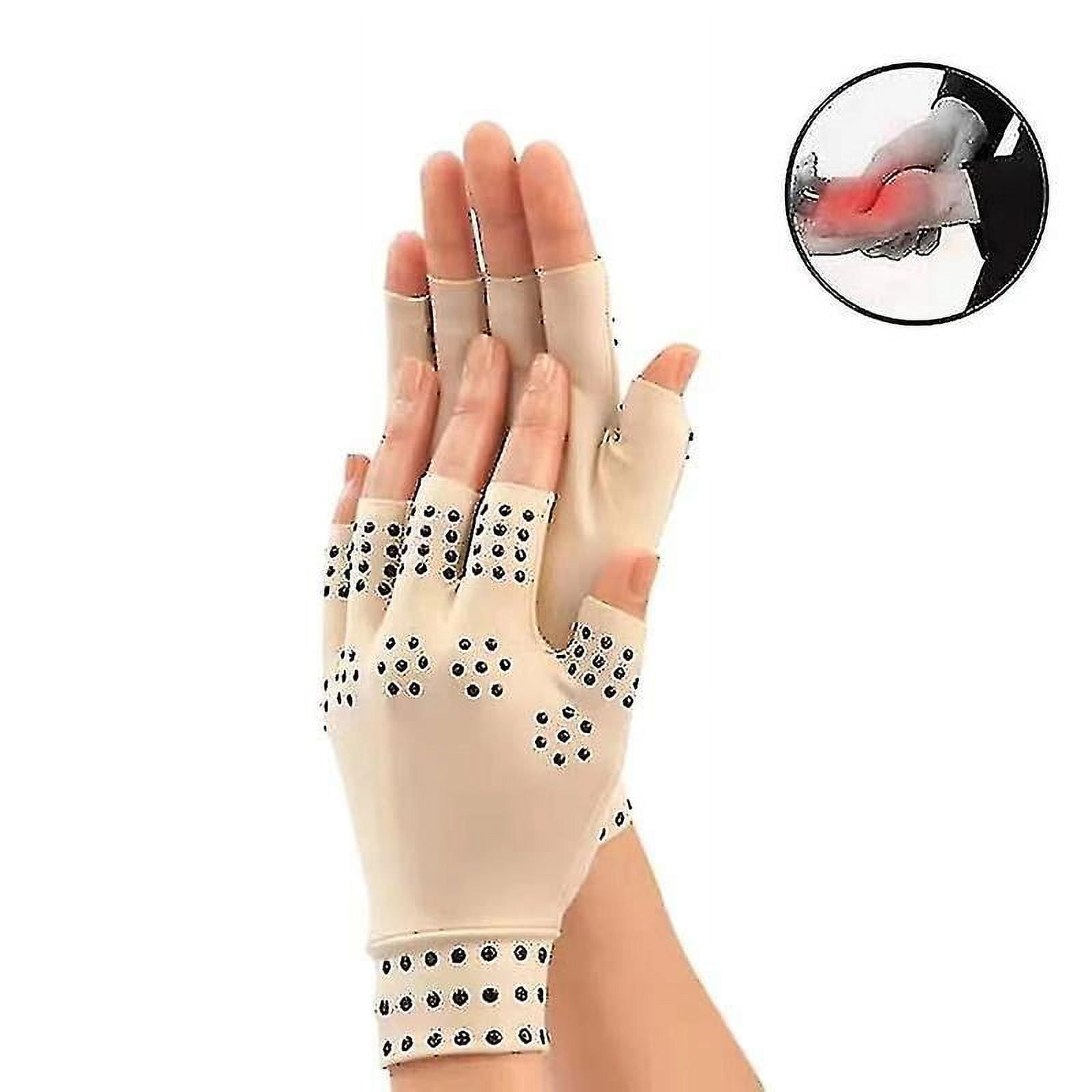 Anti Arthritis Therapy Gloves Relief Rheumatoid Hand Pain（Skin
