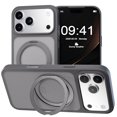 thumbnail image 1 of Magnetic for Apple iPhone 15 Case with Ring Stand, Fits MagSafe Ring, Military-Grade Drop Protection, Build in Kickstand,Slim Matte Finish Shockproof Phone Cover for iPhone 15 6.1'', 1 of 7