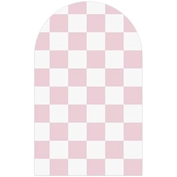 Magnetic Arch Wall Decal 24''x40'' Grid Wall Sticker Peel and Stick Contact Paper Self Adhesive Chalkboard for Wall, Office, Home Organization, Pink$$Office