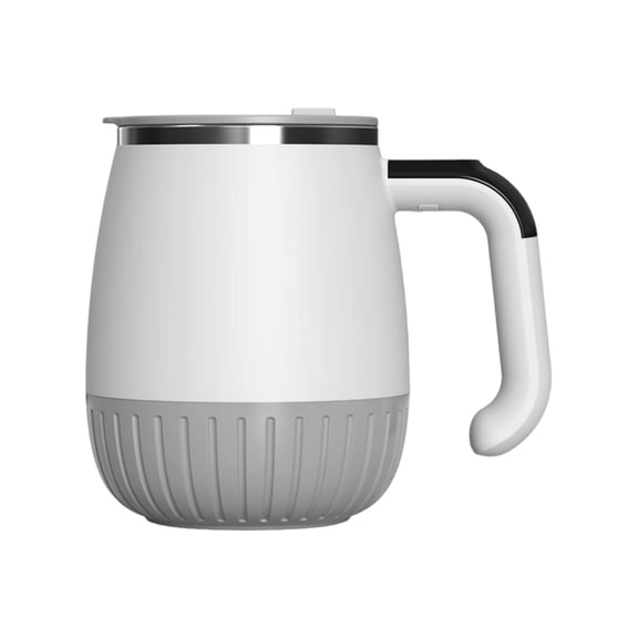 Magnetic Automatic Mixing Cup,Automatic Stirring Coffee Cup With Temperature Display Rechargeable Coffee Mug Stirring Mug With Lid Stainless Material Suitable For Coffee And Other Beverages