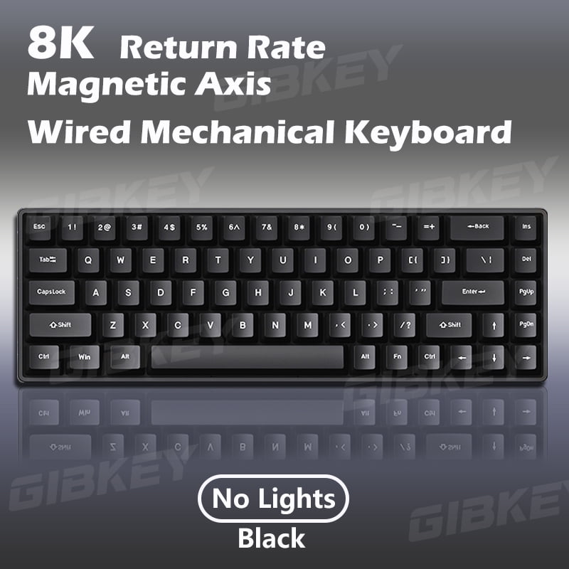 Magnetic Axis Gaming Mechanical Keyboard RGB Backlight 8K Return Rate Hot Swap switch Custom Key Range E-Sport Game keyboards