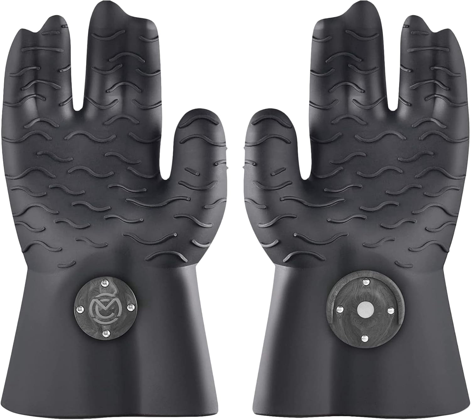 Magnetic BBQ Grill Gloves – Heat Resistant, Patented Magnetic Safety ...