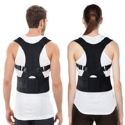 Magnetic Back Brace for Men Women Shoulder Upper Back Girdle Back Belt Strap Posture Belt Under Shirts