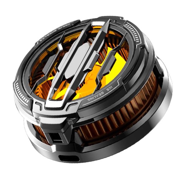 Magnetic & Back Clip Mobile Phone Semiconductor Cooling Fan Radiator RGB for Android iPhone PUBG Game Cooler for Mobile Gaming