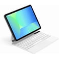 thumbnail image 1 of Magnetic Backlit Magic Keyboard for Samsung Tab S10 FE 10.9" 2025, Multi-Touch Trackpad, Power Display, US Layout，white, 1 of 9