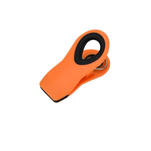 Magnetic Bag Clips for Food Storage, Fridge Magnet Sealing Clips for Snacks, Simple Plastic Multi-Use Food Grade Moisture-Proof Clips, Home Office Style B#196