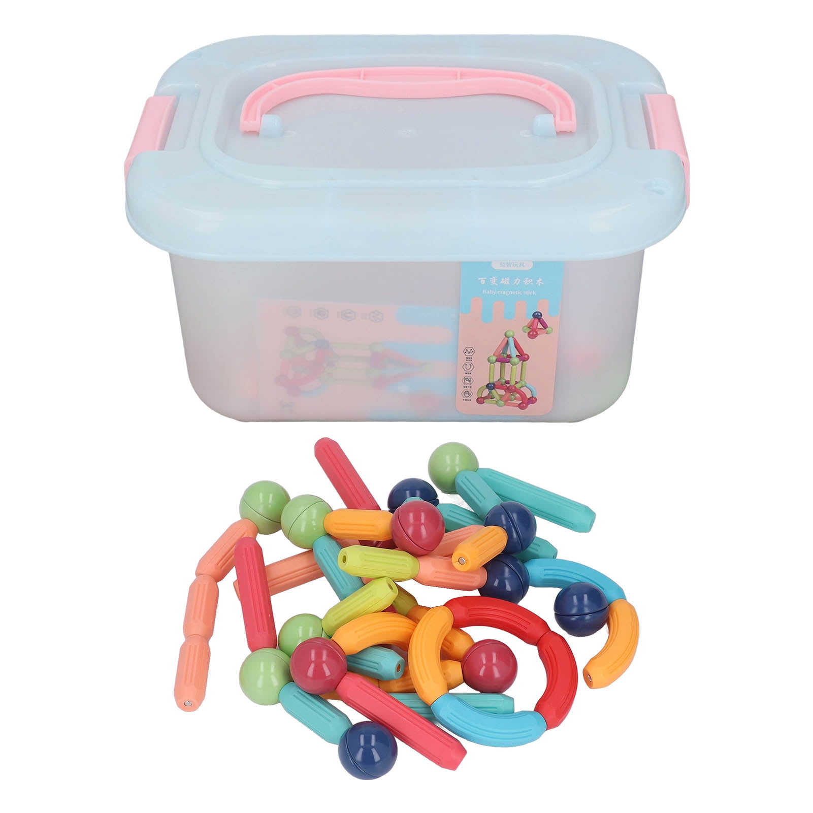 Balls Rods Set Children Educational Building Blocks Toys Christmas Gift for