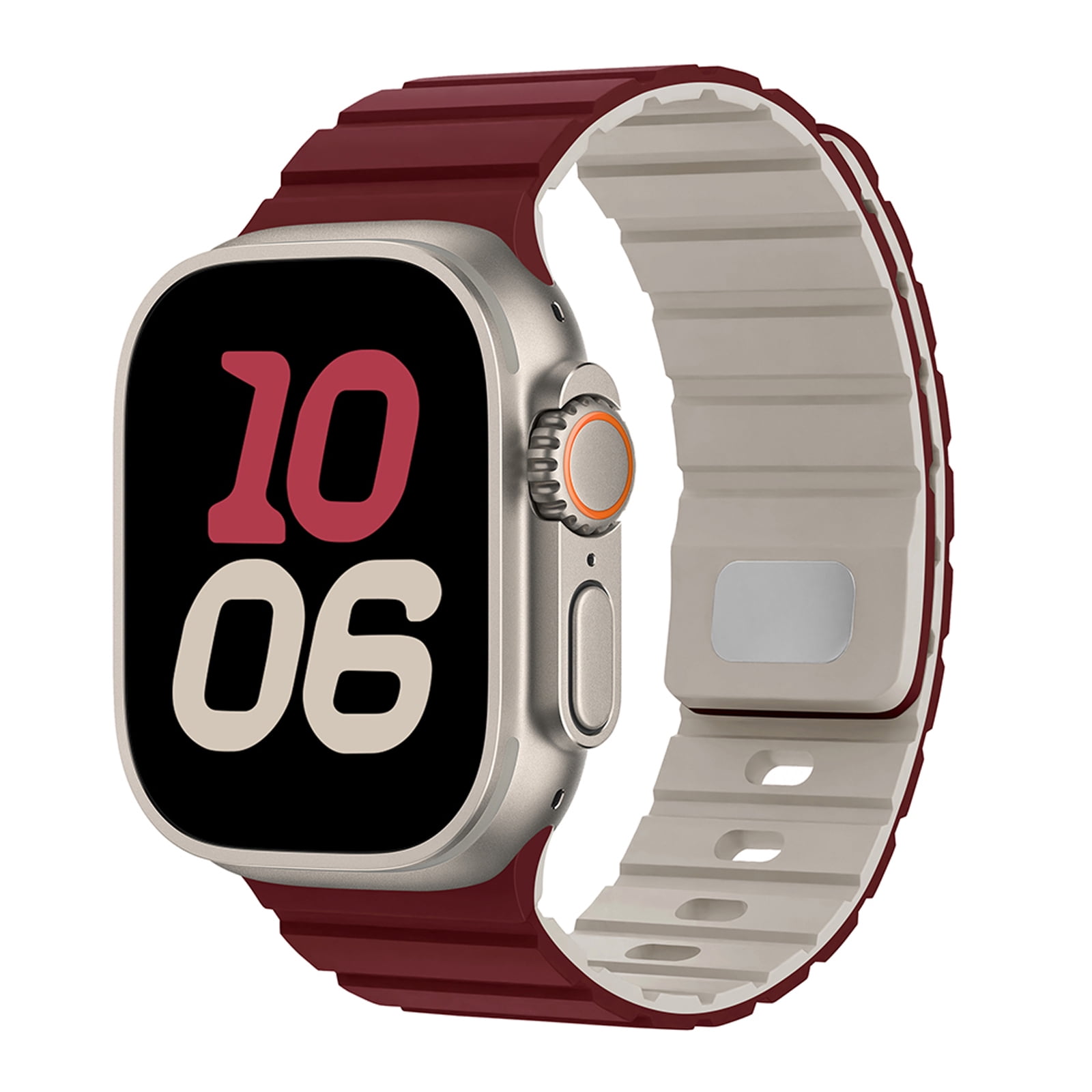 Magnetic Band Compatible for Apple Watch Series 10 42mm for Men 