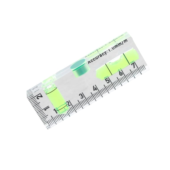 Magnetic Base Level Tool with 90°/180° Level Bubbles for Mechanics Picture Hanging Construction Tool Bubble Level Tool