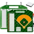 thumbnail image 1 of Magnetic Baseball Lineup Board | Baseball Dry Erase Coaching Broad | Softball Lineup Cards Marker Boards | Baseball Clipboard for Coaches | Baseball Lineup Board for Dugout, 1 of 6