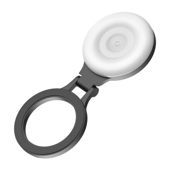 Magnetic Beauty Selfie Light for Phones, Portable Rechargeable LED Ring Light, 180° Flippable Phone Fill Light for Selfies, Makeup, Live Streaming, Video Calls