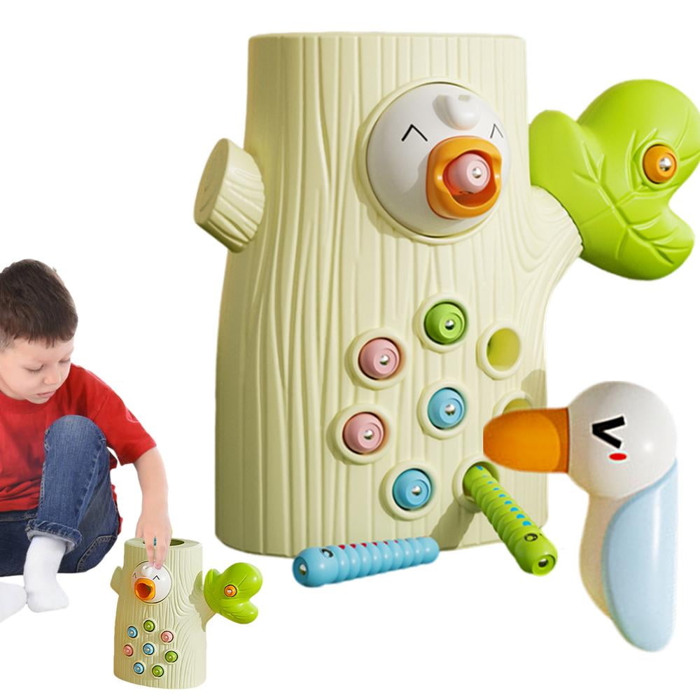 Magnetisches Vogelfutter-Spiel - Süßes Lernspiel Für Kinder Ab 2 Jahren