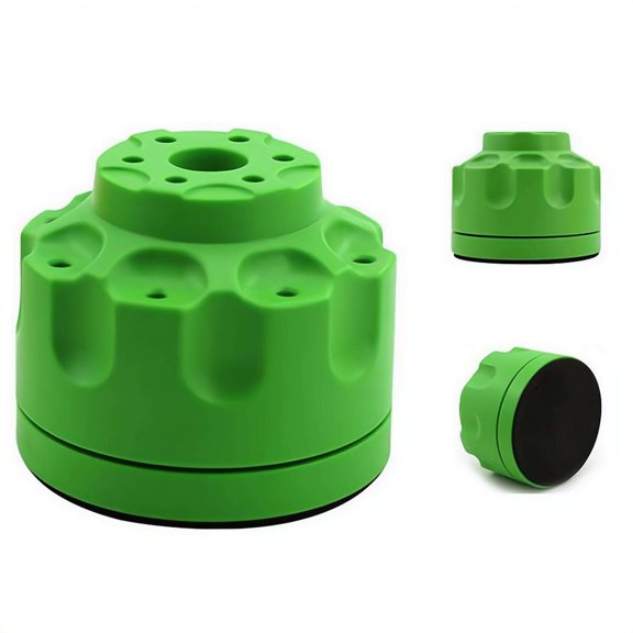 Magnetic Bit Holder, Rotating Screwdriver Stand, 14 Hole Storage Organizer, Quiet and Space Saving Tool Holder, Portable Rotating Tool Storage Rack for Electronics Repair Construction