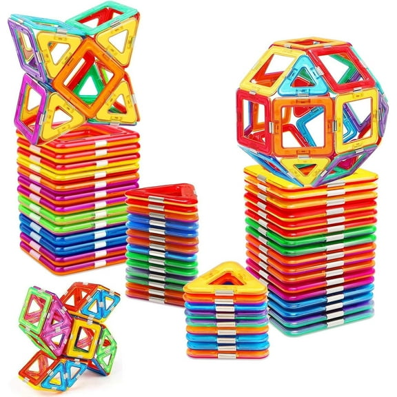 Magnetic Blocks 30PCS Magnetic Building Tiles Toys for 3+ Year Old Boys and Girls