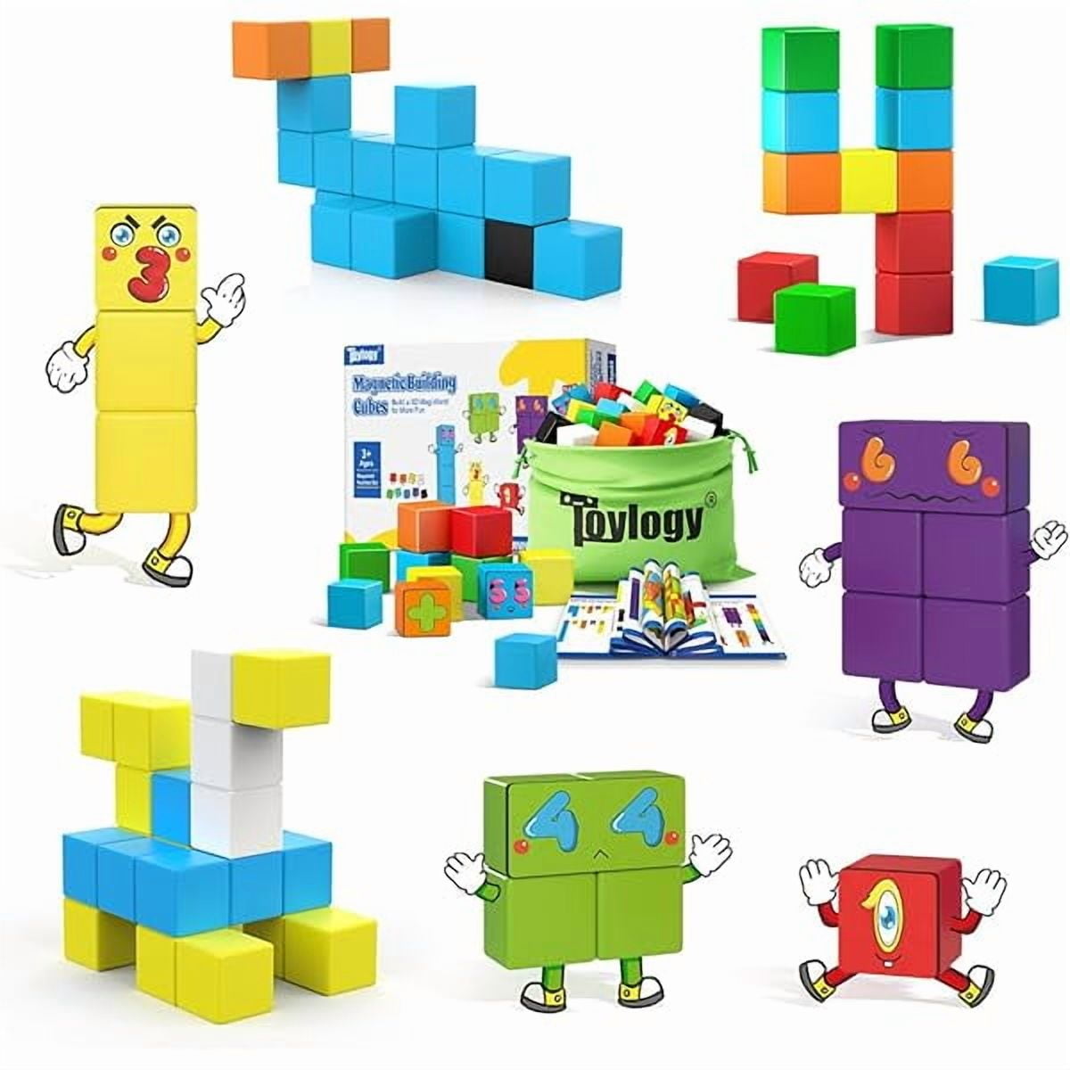 Magnetic Blocks World Building Blocks Edition, STEM Educational ...