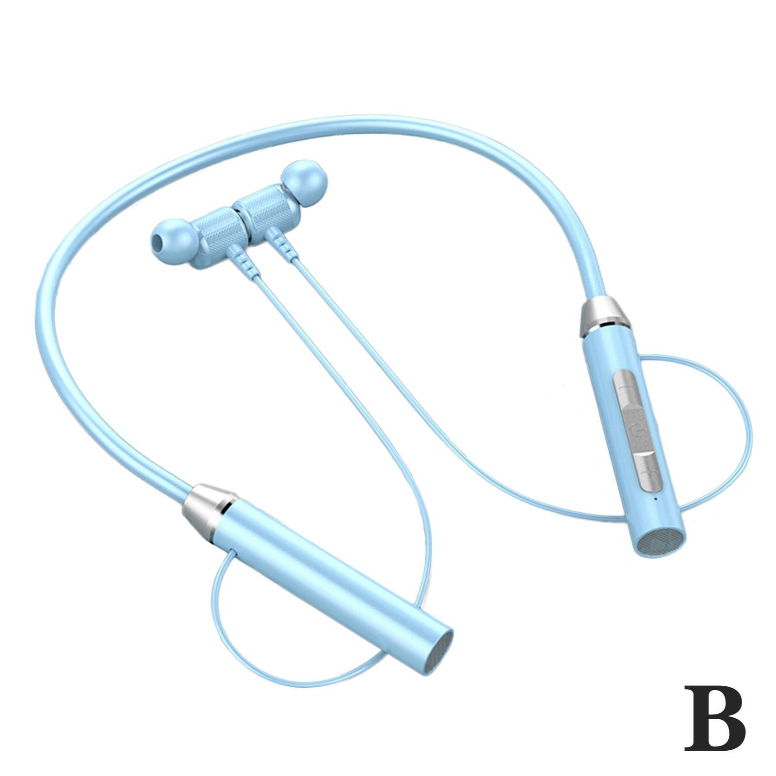 Bluetooth 5.2 Wireless Neckband Earphones Headphones Handsfree