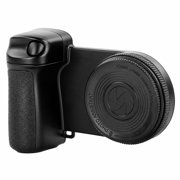 Magnetic Bluetooth Camera Grip for Smartphone, Portable Wireless Remote Shutter Handle for iPhone & Android, Foldable Handheld Selfie Grip for Photography & Vlogging, Black.