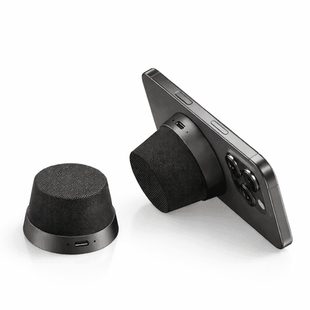 Magnetic Bluetooth Speaker 2-in-1 with Phone Stand, 20W Loud 360    Surround Sound, Dual Pairing, IPX6 Waterproof, 20H Playtime, Portable Wireless Speaker for iPhone/Android