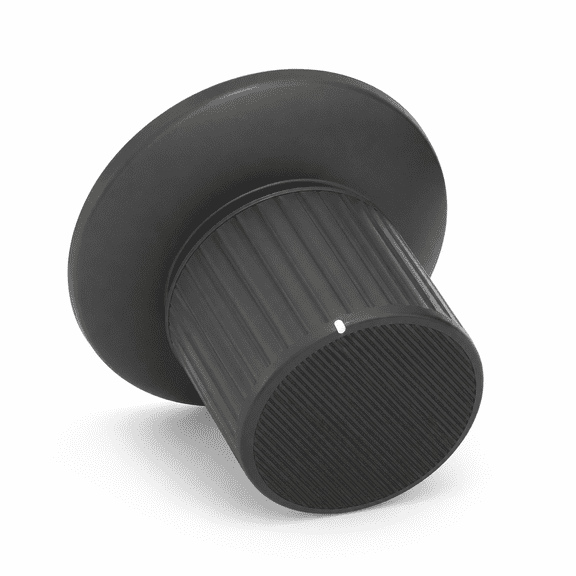Magnetic Bluetooth Speaker with Retro Knob, Portable Mini Wireless Desktop Speaker, IPX4 Waterproof Small Travel Sound System with True Wireless Stereo Pairing for Kitchen, Shower, Outdoor