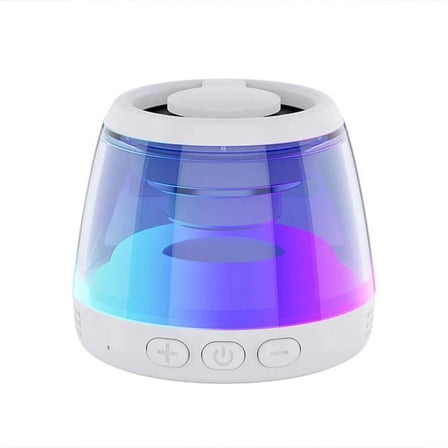 Magnetic Bluetooth Speaker with RGB Lighting,Mini Portable Sound Box,Wireless Phone Holder and Bluetooth Speaker Tower,A