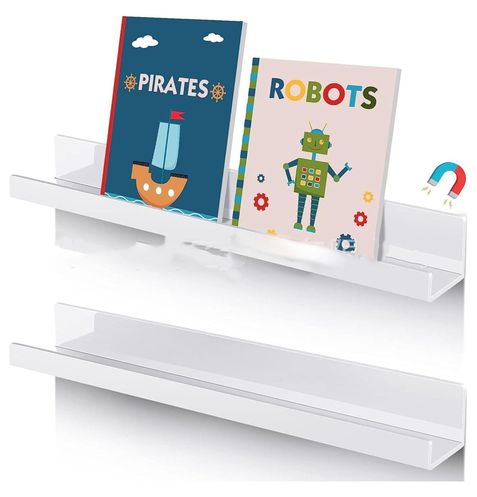 Book Shelf Reusable Bookshelf for Teachers, Kids, and Office Classroom