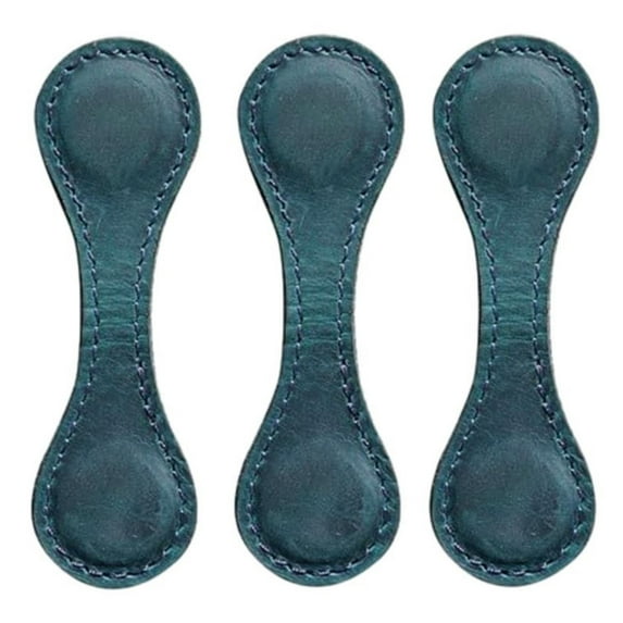 Magnetic Bookmarks, 3PCS Faux Leather Bookmark Vintage Book Mark Double-Sided Magnetic Page Markers Leather Page Clip Buckles Reading Supplies Gift for Men Women Teacher Students Book Lovers