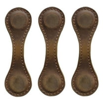 Magnetic Bookmarks, 3PCS Faux Leather Bookmark Vintage Book Mark Double-Sided Magnetic Page Markers Leather Page Clip Buckles Reading Supplies Gift for Men Women Teacher Students Book Lovers