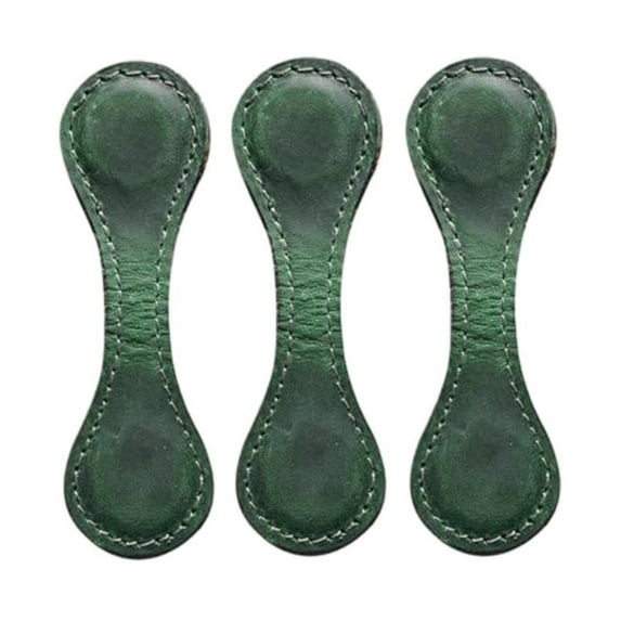 Magnetic Bookmarks, 3PCS Faux Leather Bookmark Vintage Book Mark Double-Sided Magnetic Page Markers Leather Page Clip Buckles Reading Supplies Gift for Men Women Teacher Students Book Lovers