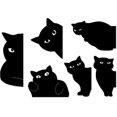 thumbnail image 1 of Magnetic Bookmarks - 6 Pieces Assorted Cute Book Markers Clip Set for Book Lovers Reading, for Office Home Supplies, Kawaii Cat Magnet Page Markers, 1 of 4