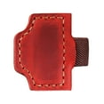 thumbnail image 1 of Magnetic Bookmarks, Leather Magnetic Bookmarks with Pen Holder Designs for Reading Multifunction Magnetic Book Mark Clip (Red), 1 of 6