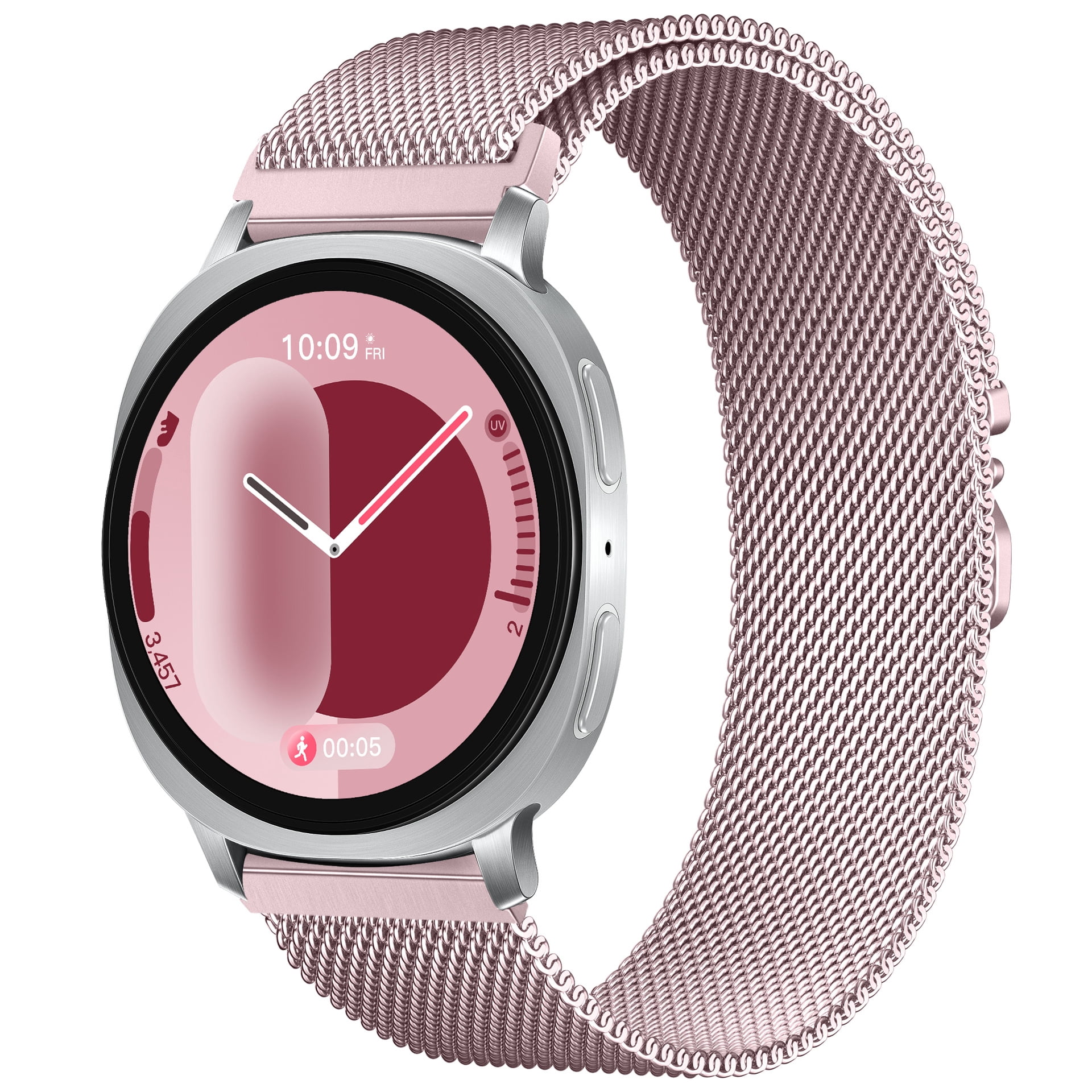 Metal Watch Loop Magnetic Bracelet For Samsung Galaxy Watch 9 40/44mm Metal Milanese ...