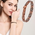 thumbnail image 1 of Magnetic Bracelet, Women's Pure Copper Four-Leaf Clover Bracelet, Ultra Strength Magnetic Bracelet, Copper Bracelets for Women, Copper Bracelet with Adjustment Tool, 1 of 9