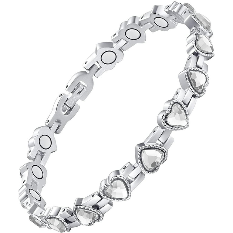 Magnetic Bracelet for Women Titanium Steel Magnetic Bracelet with