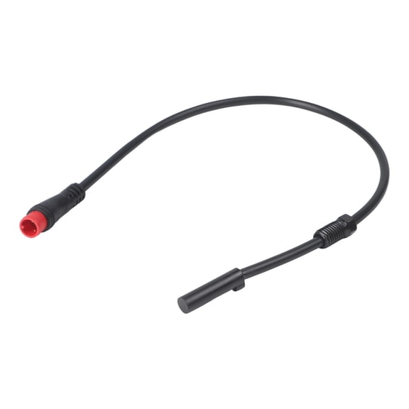 Magnetic Brake Sensor Cable for NFOX Electric Bike, 2 Pin 22AWG 210mm Induction Wire with Male Connector, Power Cutoff Replacement Cable for E-Bike and Electric Scooter Black