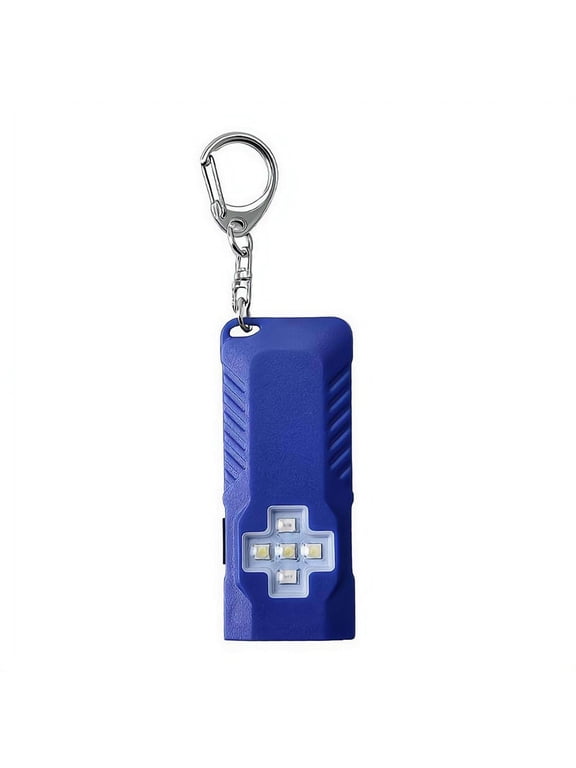Magnetic Bright Keychain Light, Mini Portable Outdoor Flashlight, Rechargeable Multifunctional Emergency LED Keychain Flashlight