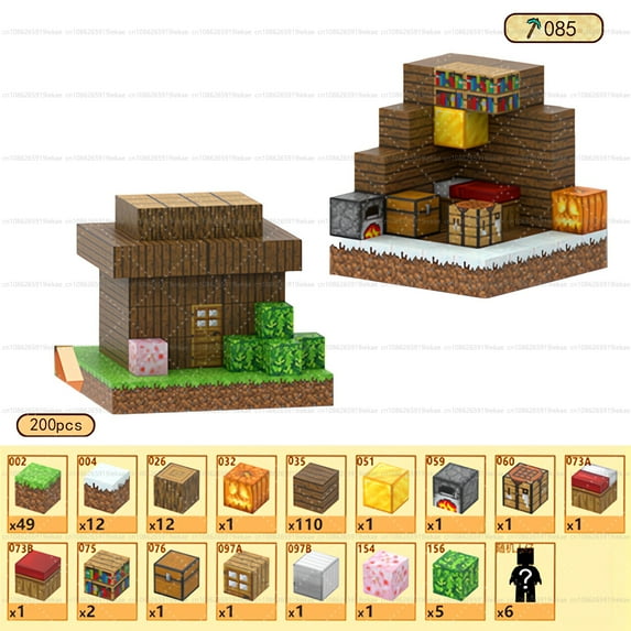 Magnetic Building Blocks Mine World Magnet Cube Set STEM Montessori Sensory Toys for Kids Boys Girls Ages 3+ Holiday Gifts Toy