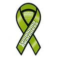 thumbnail image 1 of Magnetic Bumper Sticker - Lymphoma Cancer Support Ribbon - Awareness Magnet - 3.75" x 8", 1 of 1