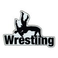 thumbnail image 1 of Magnetic Bumper Sticker - Wrestling - Magnet - 5.5" x 3.75", 1 of 1