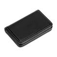 thumbnail image 1 of Magnetic Business Card Holder, Slim Card Holder Wallet with Secure Snap Closure, Large Capacity Portable Organizer for Credit Cards & IDs, Perfect for Home Office Travel & Gift, 1 of 6