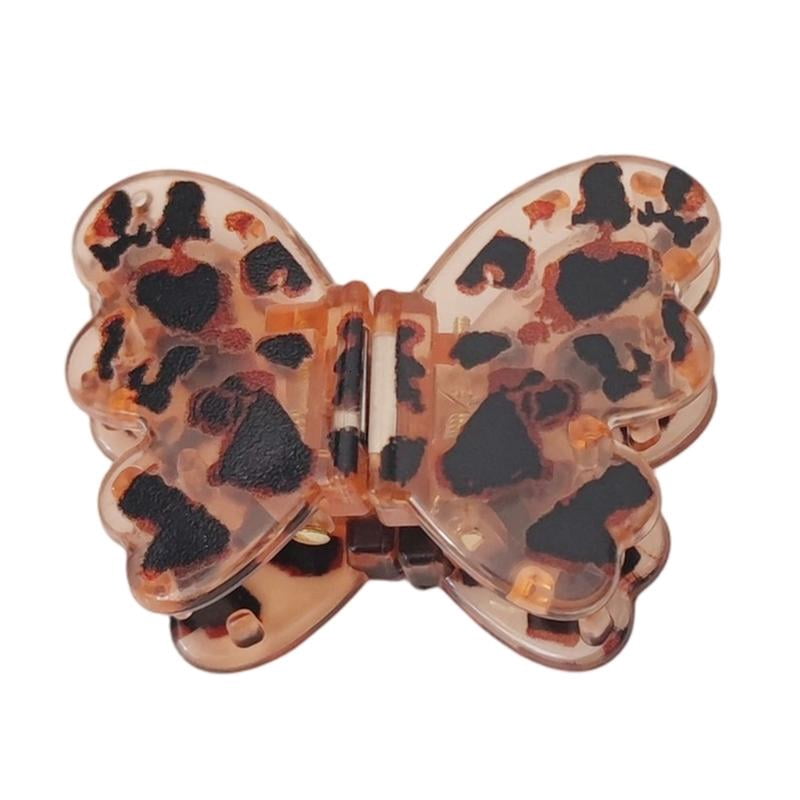 Magnetic Butterfly Hair Clip with Jointed Claw Structure, Plastic Hair ...