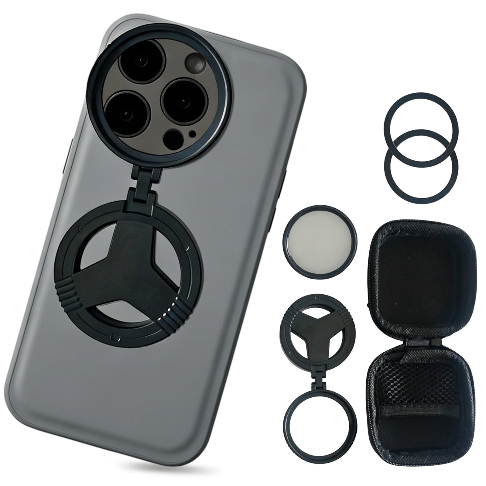 Magnetic CPL Phone Camera Filter Kit, 2026 New Quick Mount Polarizing ...