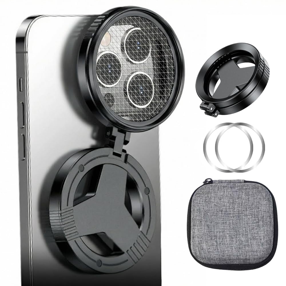 Enhancing Filter Magnetic CPL Phone Camera Filter Kit, 2026 New Quick Mount Polarizing ...