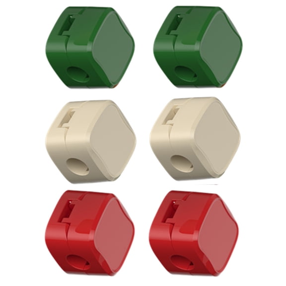 Magnetic Cable Holders Clip Desktop Cord Organizers for Desk Nightstands and Home Office Use