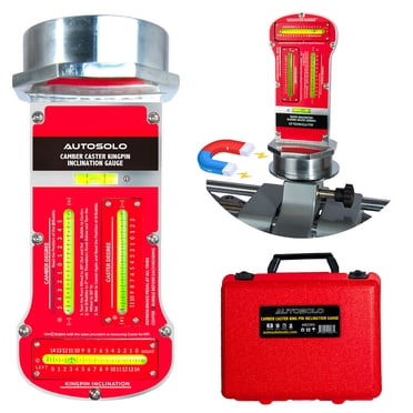 BFO Magnetic Camber Caster Kingpin Gauge – Wheel Alignment Tool For Cars & Trucks