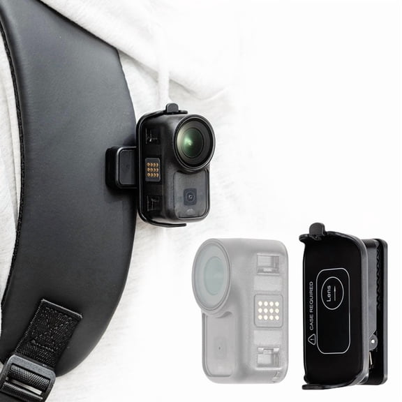 Magnetic Camera Backpack Clip for DJI Osmo Nano 360 Rotation Quick Release Backpack Mount