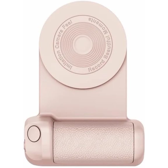 Magnetic Camera Handle Bluetooth Bracket, Upgrade Magnetic Cell Phone Grips,  with Wireless Charging, Smartphone Camera Handle Grip for iPhone/Android Video Photo Shooting (Purple)