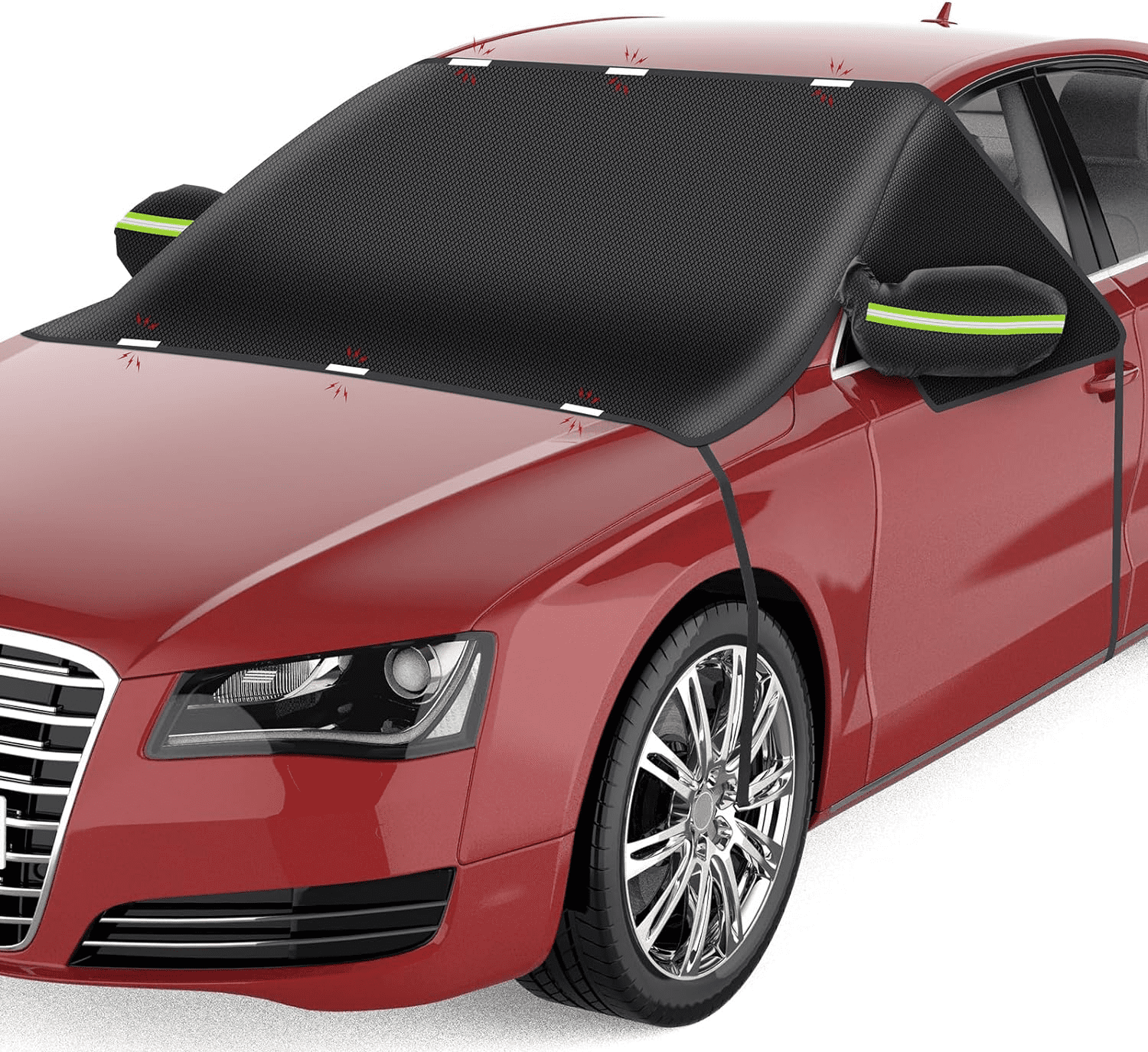 Car AntiSnow Cover,Windshield Cover for Ice and Snow,Winter