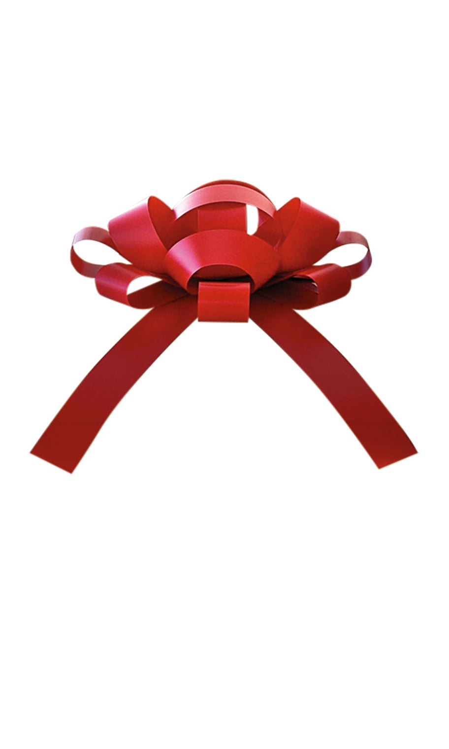 Magnetic Car Bow - 30 - Red