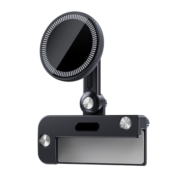 Magnetic Car Center Control Display Slide Rail Phone Holder Folding Cell-Phone Laptop Screen Mount Support For Y