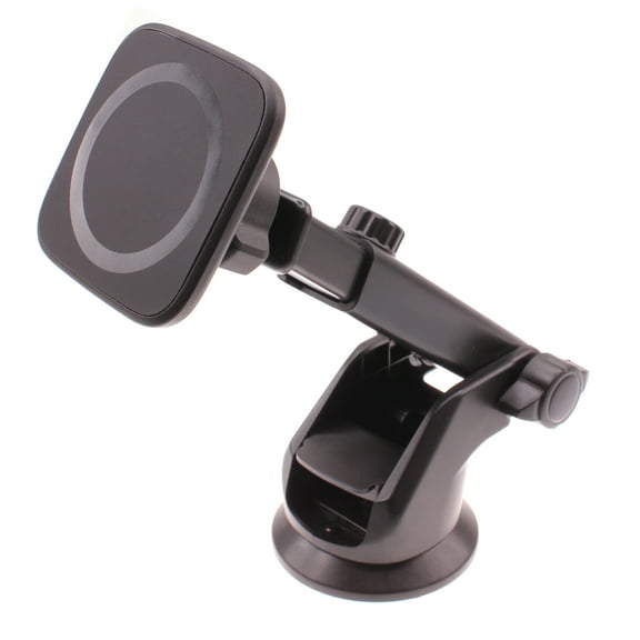 Magnetic Car Mount Compatible With Google Pixel 4a/5a/6a/7a/8a/9a/10a - Phone Holder For Dash Windshield Telescopic MagSafe Compatible Strong Grip